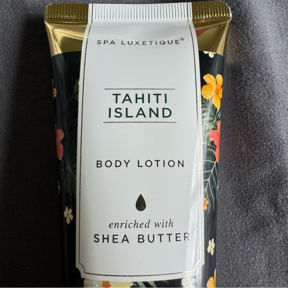 Spa Luxetique Tahiti Island Body Lotion 3.4oz New Sealed Tropical Moisturizer - Picture 2 of 7